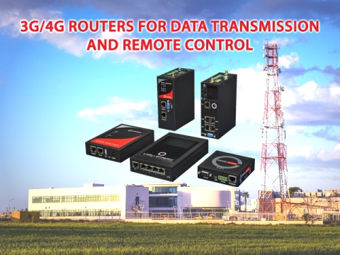 Geneko 3G-4G Routers for data transfer and remote control